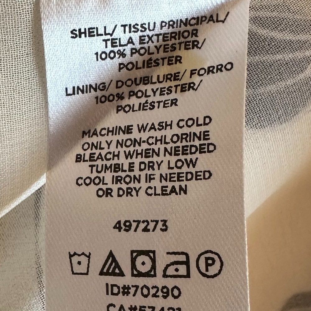 Express Flower Print Work Top - Picture 8 of 8